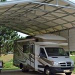 Carport with Camper